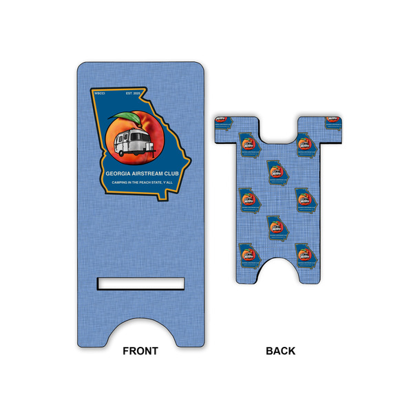 Georgia Airstream Club Phone Stand - Small - Front & Back