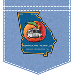 Georgia Airstream Club Iron On Faux Pocket