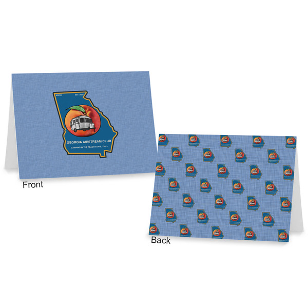 Georgia Airstream Club Postcard - Front and Back