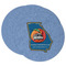 Georgia Airstream Club Round Paper Coasters
