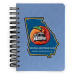 Georgia Airstream Club Spiral Notebook - 5" x 7"