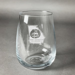 Georgia Airstream Club Stemless Wine Glass - Laser Engraved