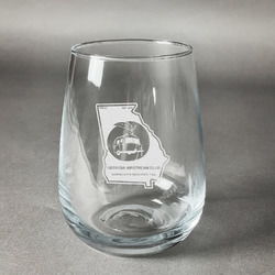 Georgia Airstream Club Stemless Wine Glass - Laser Engraved