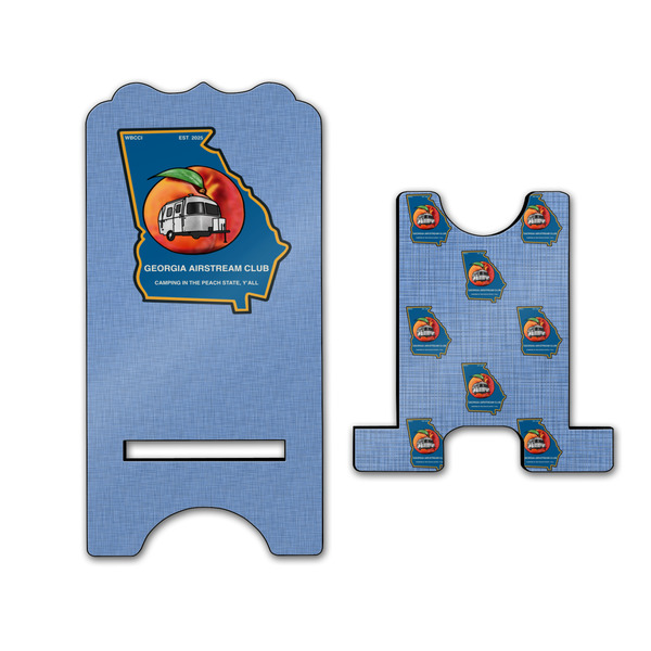 Georgia Airstream Club Stylized Phone Stand - Front & Back - Large