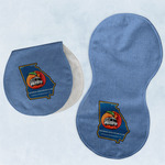 Georgia Airstream Club Burp Pads - Velour - Set of 2