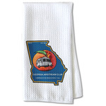 Georgia Airstream Club Kitchen Towel - Waffle Weave - Partial Print