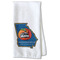 Georgia Airstream Club Kitchen Towel - Waffle Weave - Partial Print