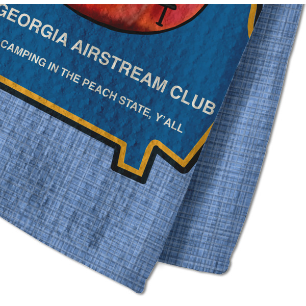 Georgia Airstream Club Waffle Weave Towel - Closeup of Material Image