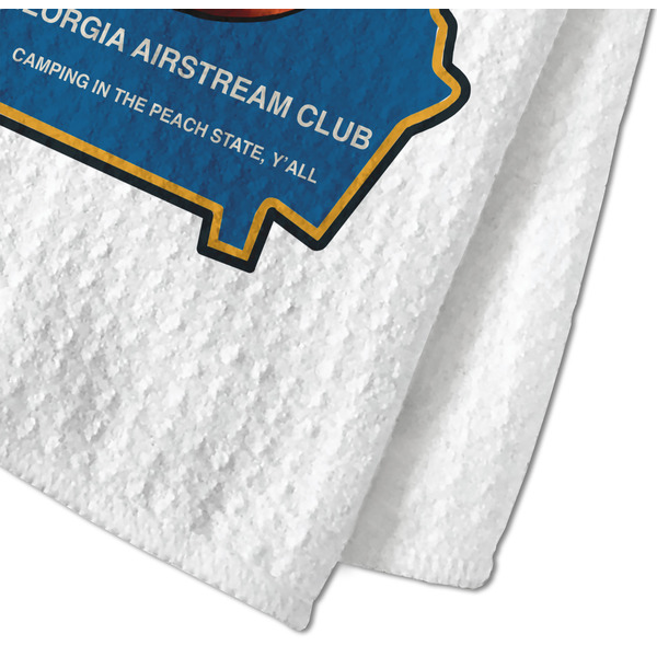 Georgia Airstream Club Waffle Weave Towel - Closeup of Material Image