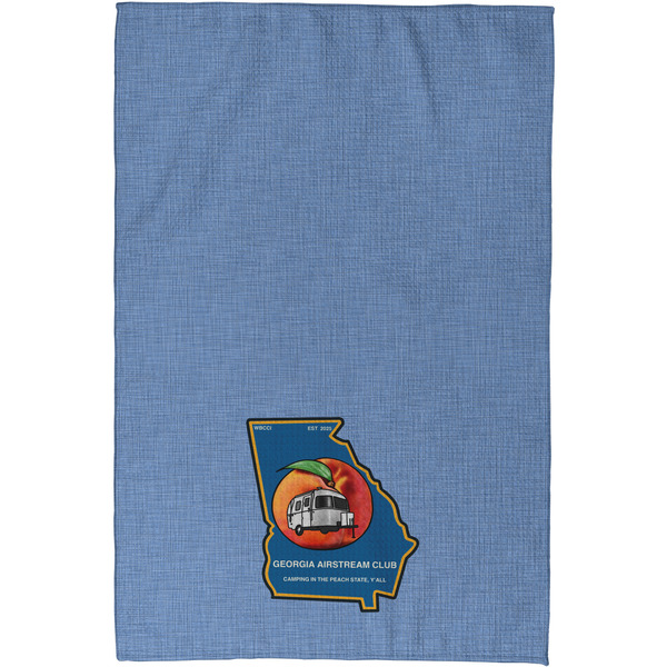 Georgia Airstream Club Waffle Weave Towel - Full Color Print - Approval Image