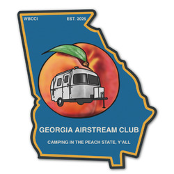 Georgia Airstream Club Graphic Decal - Custom Sizes