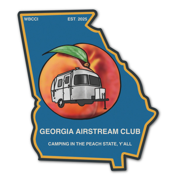 Custom Georgia Airstream Club Graphic Decal - Custom Sizes