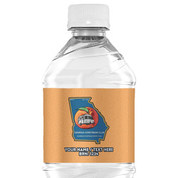 Georgia Airstream Club Water Bottle Labels - Custom Sized