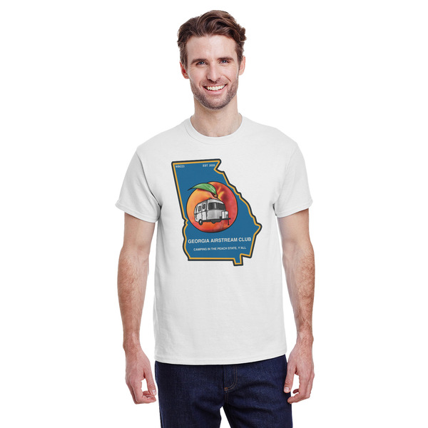 Custom Georgia Airstream Club T-Shirt - White