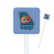 Georgia Airstream Club Square Plastic Stir Sticks