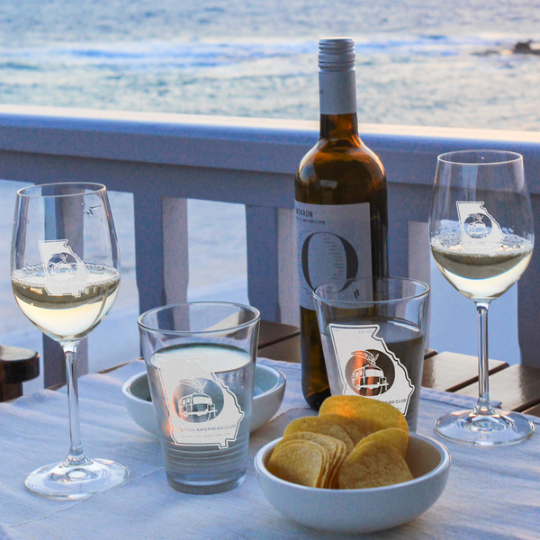 Georgia Airstream Club Wine Glasses - Lifestyle (UPDATE)