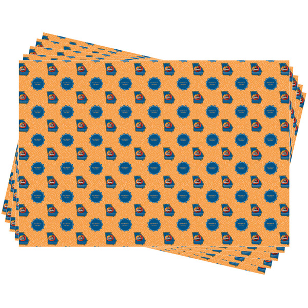 Georgia Airstream Club Wrapping Paper - Front & Back - Sheets Stack