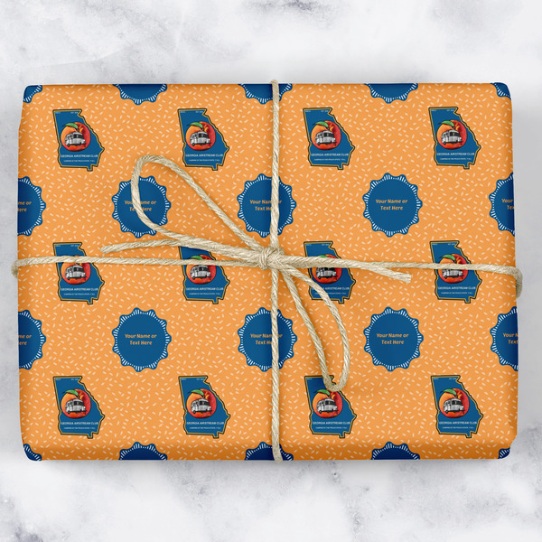 Custom Georgia Airstream Club Wrapping Paper