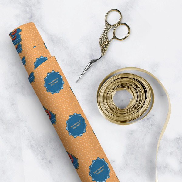 Georgia Airstream Club Wrapping Paper Roll - Matte - In Context