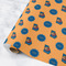 Georgia Airstream Club Wrapping Paper Roll - Small - Satin