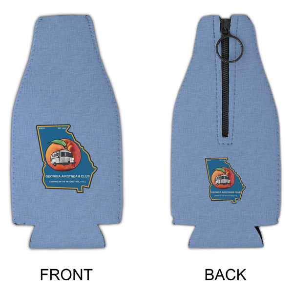 Georgia Airstream Club Zipper Bottle Cooler - APPROVAL