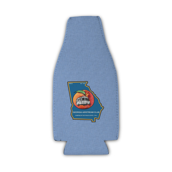 Georgia Airstream Club Zipper Bottle Cooler - Set of 4 - Front