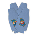 Georgia Airstream Club Zipper Bottle Coolers - Set of 4