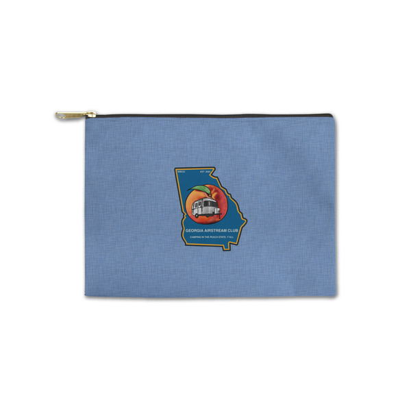 Custom Georgia Airstream Club Zipper Pouch - Small - 8.5" x 6"