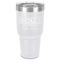 4 Corners Unit Airstream Club 30 oz Stainless Steel Tumbler - White - Single-Sided