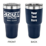 4 Corners Unit Airstream Club 30 oz Stainless Steel Tumbler - Navy - Double-Sided