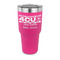 4 Corners Unit Airstream Club 30 oz Stainless Steel Tumbler - Pink - Single-Sided