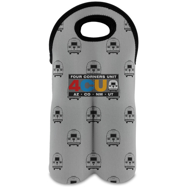 Custom 4 Corners Unit Airstream Club Wine Tote Bag - 2 Bottles