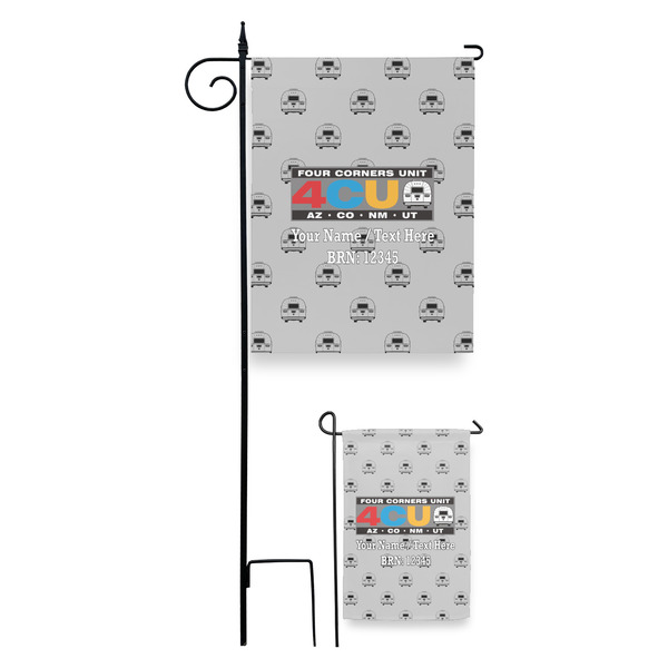 4 Corners Unit Airstream Club Garden Flag - PARENT/MAIN
