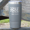4 Corners Unit Airstream Club 20 oz Stainless Steel Tumbler - Grey - Single-Sided
