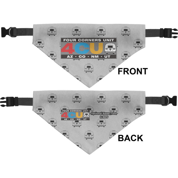 4 Corners Unit Airstream Club Medium Dog Bandana Approval