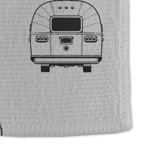 4 Corners Unit Airstream Club Microfiber Dish Towel - DETAIL