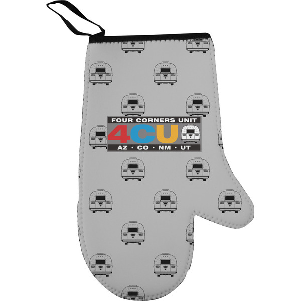 4 Corners Unit Airstream Club Personalized Oven Mitt