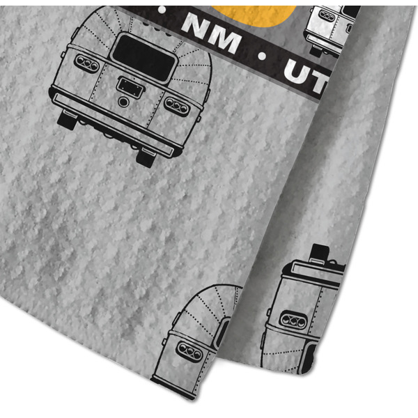 4 Corners Unit Airstream Club Waffle Weave Towel - Closeup of Material Image