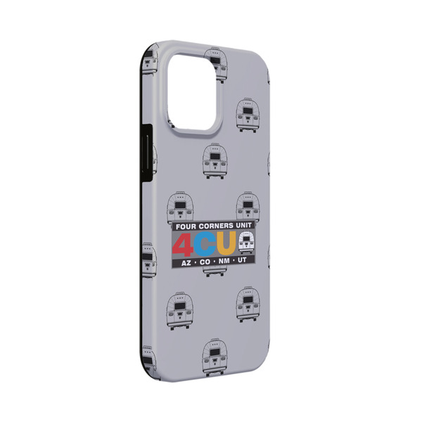 Custom 4 Corners Unit Airstream Club iPhone Case - Rubber Lined - iPhone 13 Mini