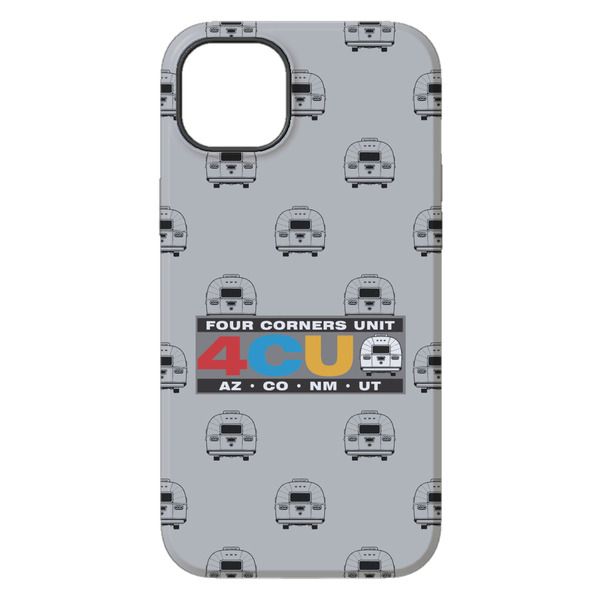 4 Corners Unit Airstream Club iPhone 14 Plus Tough Case - Back