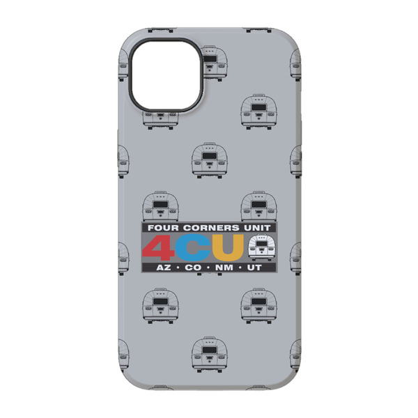 4 Corners Unit Airstream Club iPhone 14 Tough Case - Back