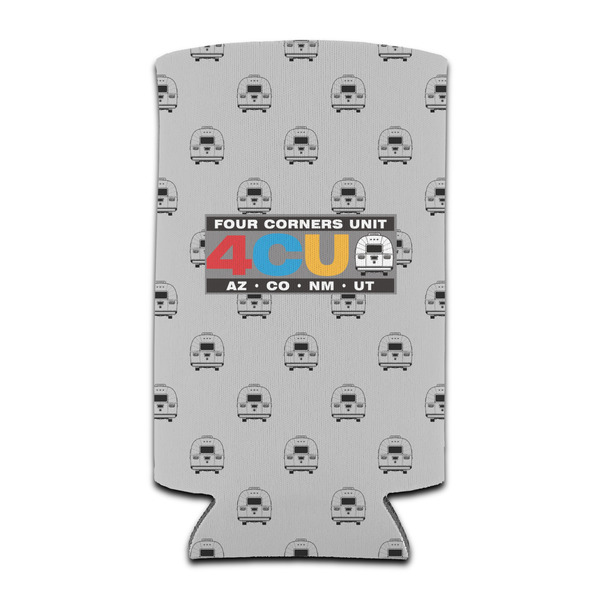 Custom Four Corners Unit Can Cooler - Tall 12 oz - Single