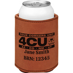 Four Corners Unit Leatherette Can Sleeve - Single-Sided