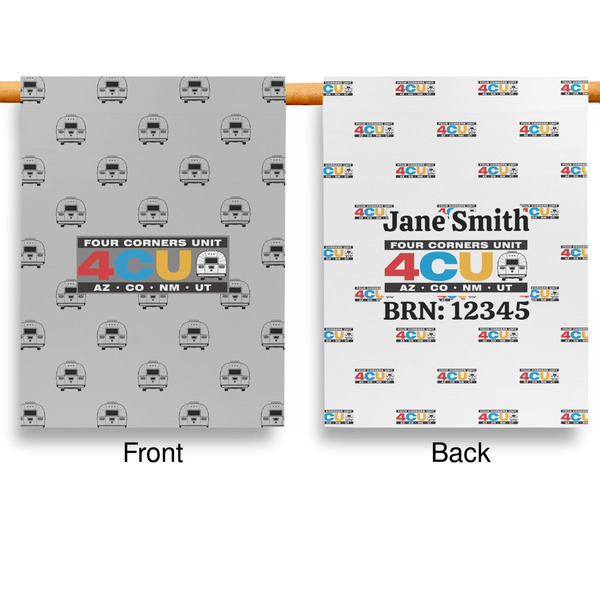 Four Corners Unit House Flags - Double Sided - APPROVAL