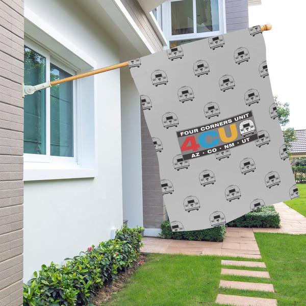 Four Corners Unit House Flags - Single Sided - LIFESTYLE