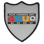 Four Corners Unit Iron on Shield Patch B