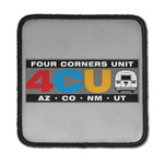 Four Corners Unit Iron On Square Patch