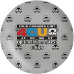 Four Corners Unit Melamine Plate - 10"