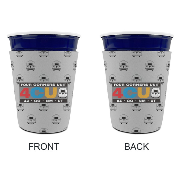Four Corners Unit Party Cup Sleeves - without bottom - Approval