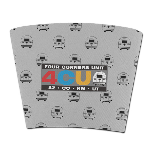 Custom Four Corners Unit Party Cup Sleeve - without bottom